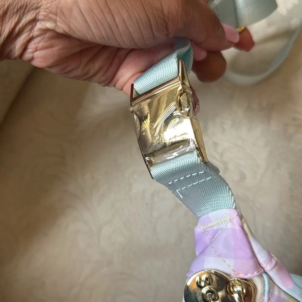 Stoney clover lane pink gingham belt bag - Picture 4 of 8